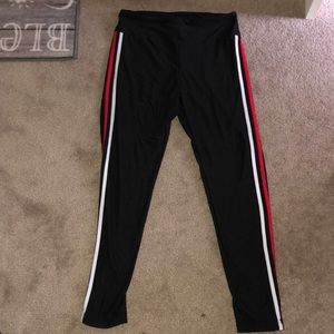 Stripped Leggings